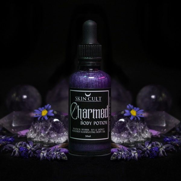 charmed perfumed body oil